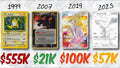 The Most Expensive Pokémon Card From Every Year