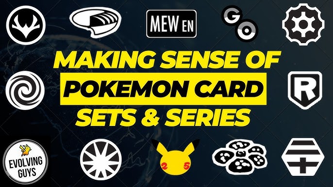 Pokémon Card Basics: A Guide to Pokémon Card Set Symbols #pokemon #pokemoncards #pokemontcg