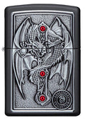 Zippo Lighter - Anne Stokes Gothic Guardian Emblem - Lighter USA