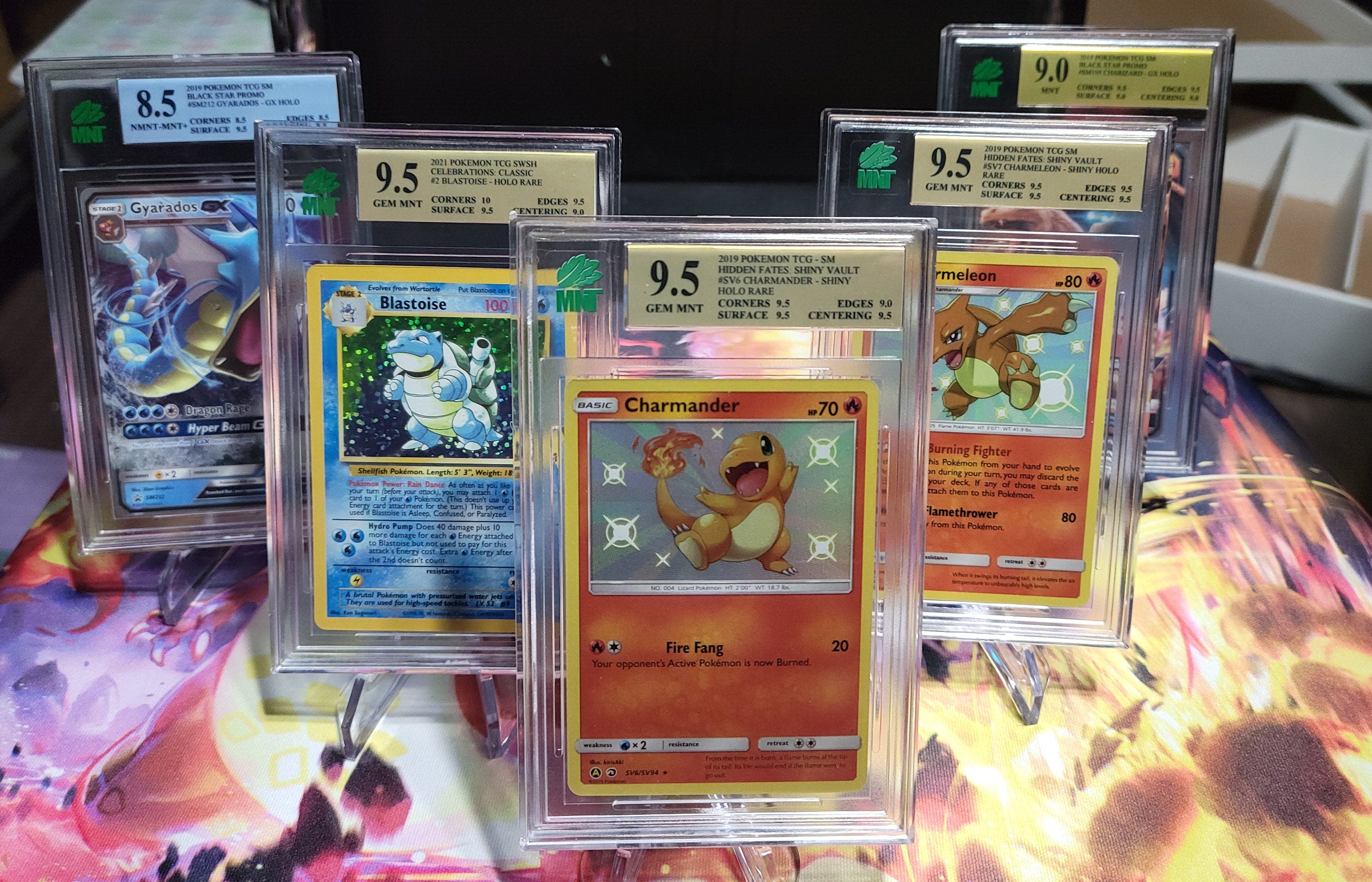 Mystery Authentic Graded Pokemon Card! PSA CGC MNT Graded Cards !