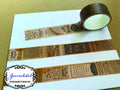 Washi Tape With Retro Cigarette Label Designs,
