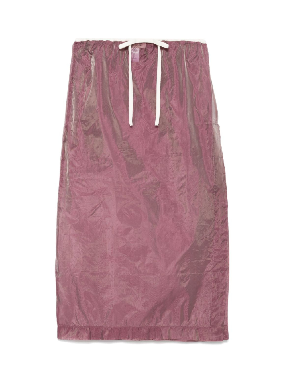 Gonna midi per donna THE M Olimpia rosa con vita con coulisse elasticizzata OLIMPIA GAROFANO THE M