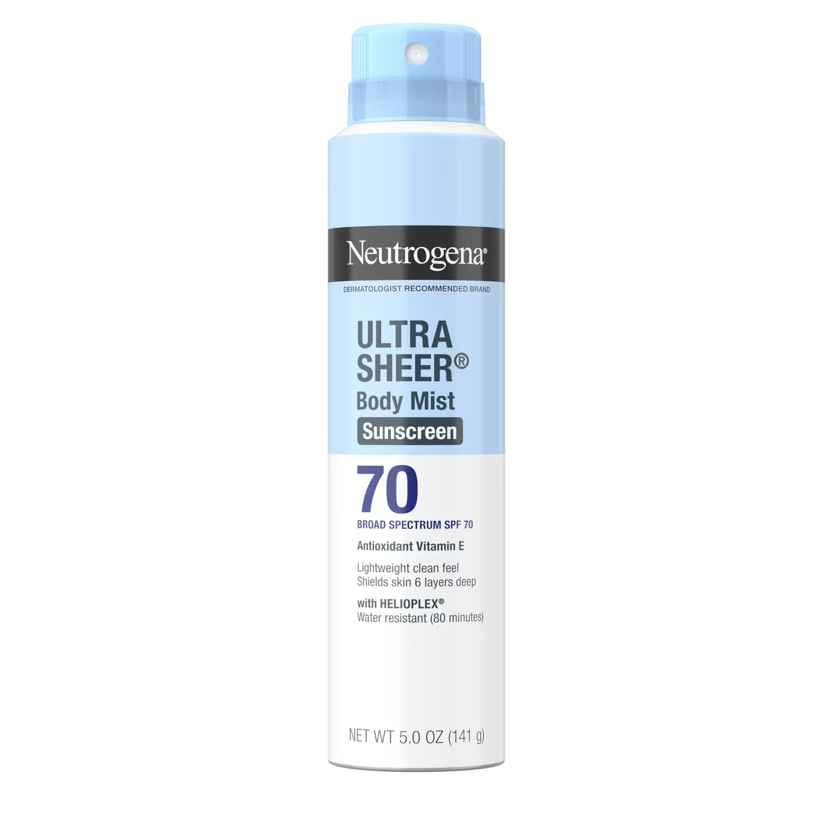 Neutrogena Ultra Sheer Sunscreen Spray, SPF 70