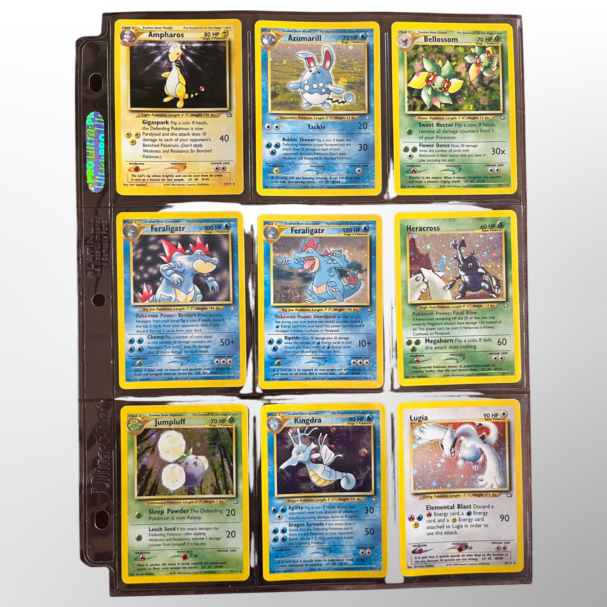 Neo Genesis Complete Master Set (111/111) 2000 [MP-DMG]