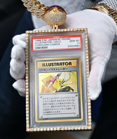Pokemon card sold at auction for world-record $16.49 million