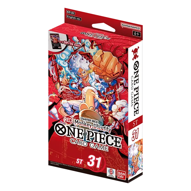 STARTER DECK -RED Monkey.D.Luffy- [ST-31] | ONE PIECE CARD GAME