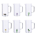 regalo italiano regalo italiano caraffa con decoro assortito 3d 12 lt vetro trasparente ean 8057586077362