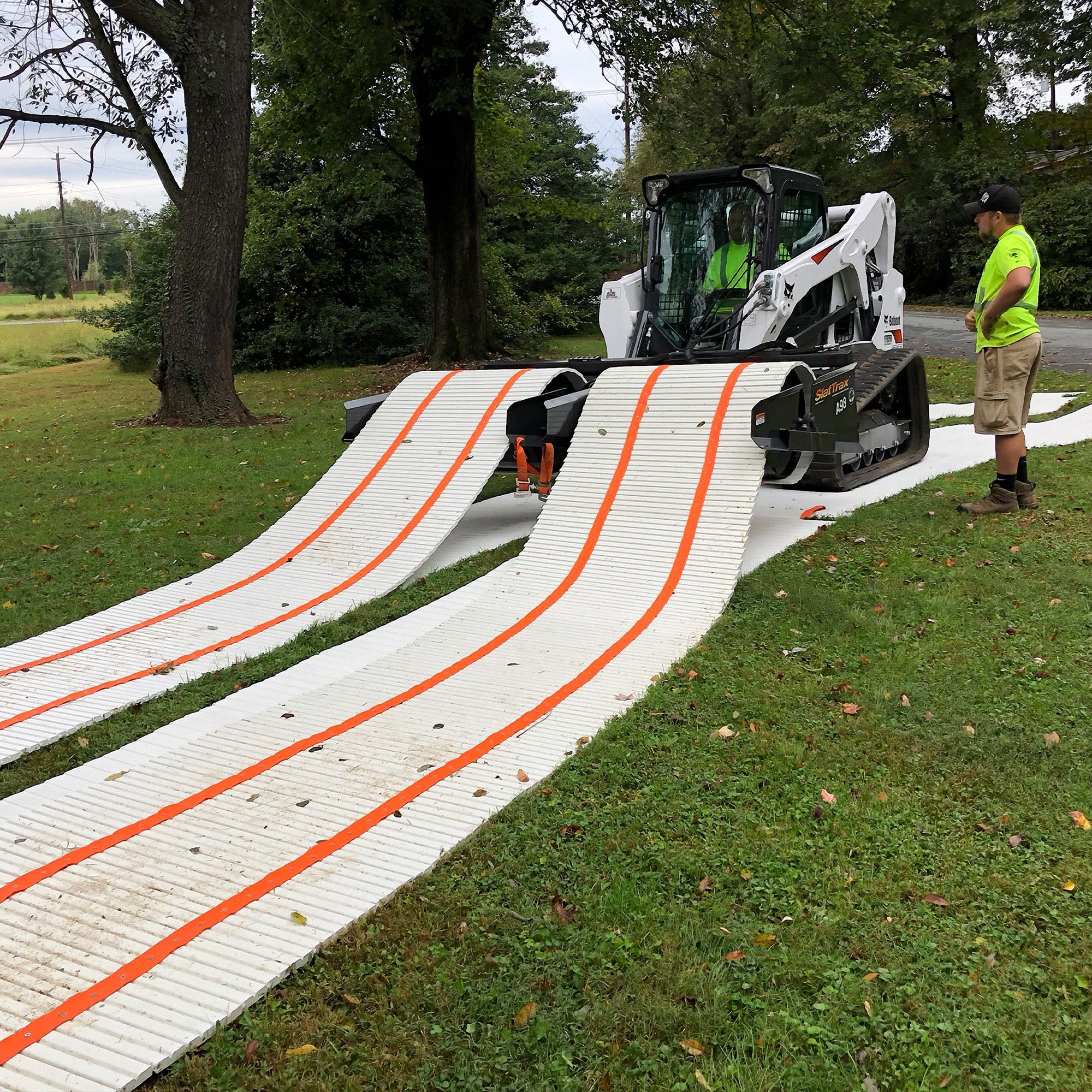 SlatTrax Ground Protection Roads