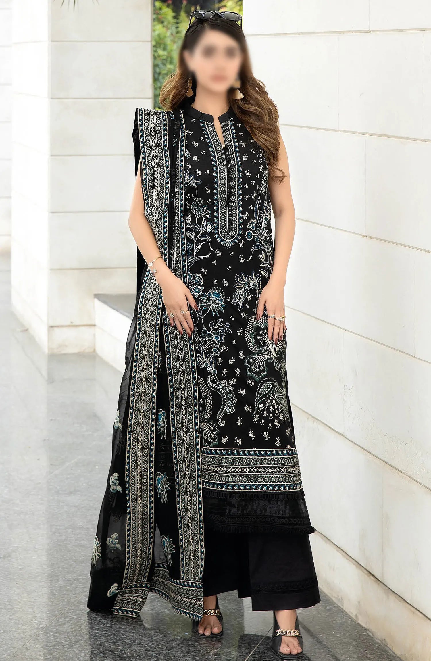 Johra Elysia Embroidered Lawn Collection 2024 - JH 882