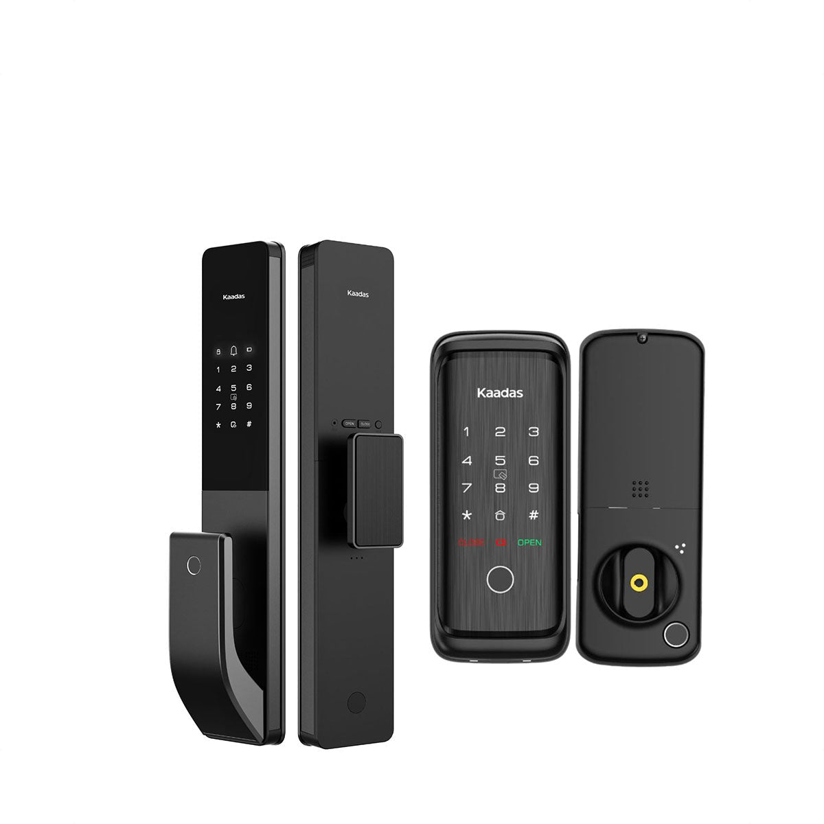Kaadas Q15 - 5WK Black + R8GD Digital Gate Lock Bundle (Free Dual Unlocking) - Metro Singapore Departmental Store - Celebrating 69 Years in SG