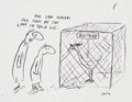 Michael Leunig 'Untitled (Bustard)'