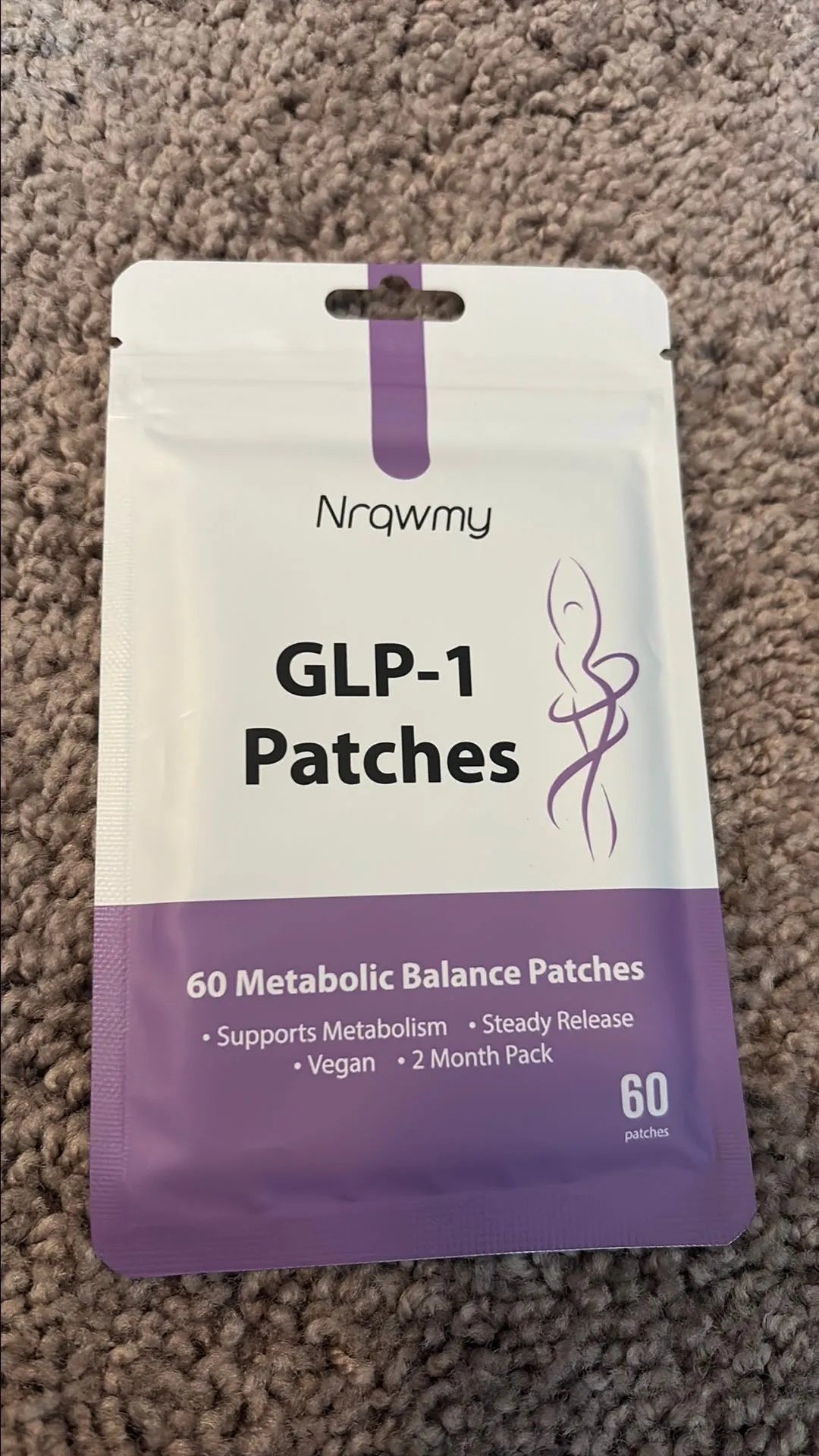 60 GLP-1 Metabolic Balance Patches