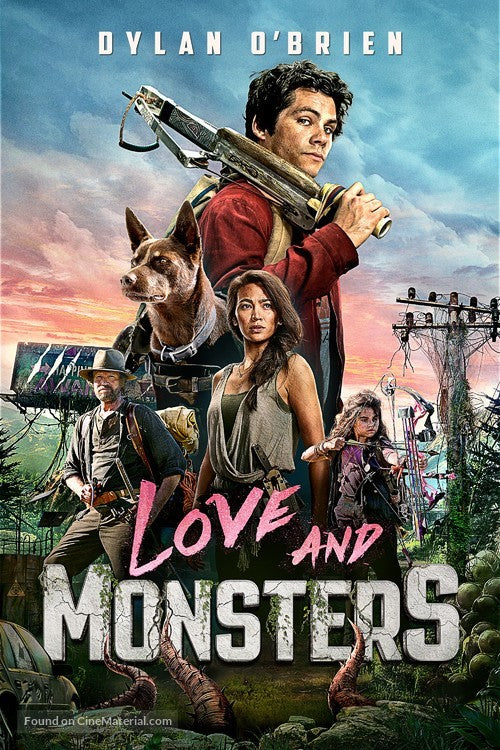 Love and Monsters Cinema Movie Poster A2 Size