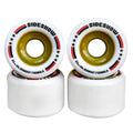 Madrid Venom SideShow 65mm/80A in White Skateboard Wheels - Longboards USA