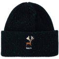 Magenta Deer Beanie Schwarz  Magenta