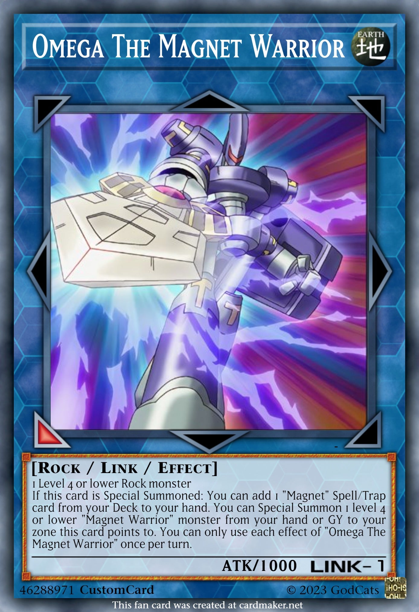 Magnet warrior support : r/customyugioh