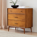 Mid-Century 3-Drawer Dresser (36")
