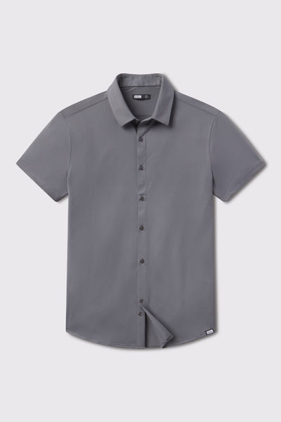 Men's Athletic Fit Dress Shirts: Wrinkle-free, Stretch, Odor-Resistant –  Barbell Apparel