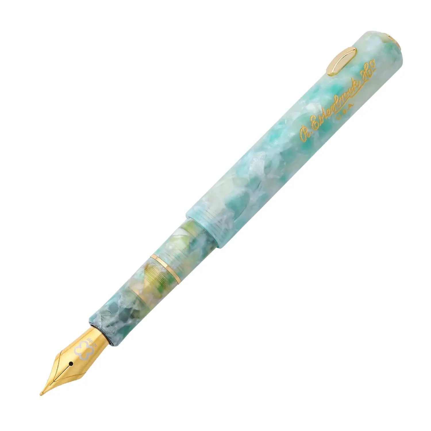 Esterbrook Niblet Sea Glass Gold Dolma Kalem - Medium