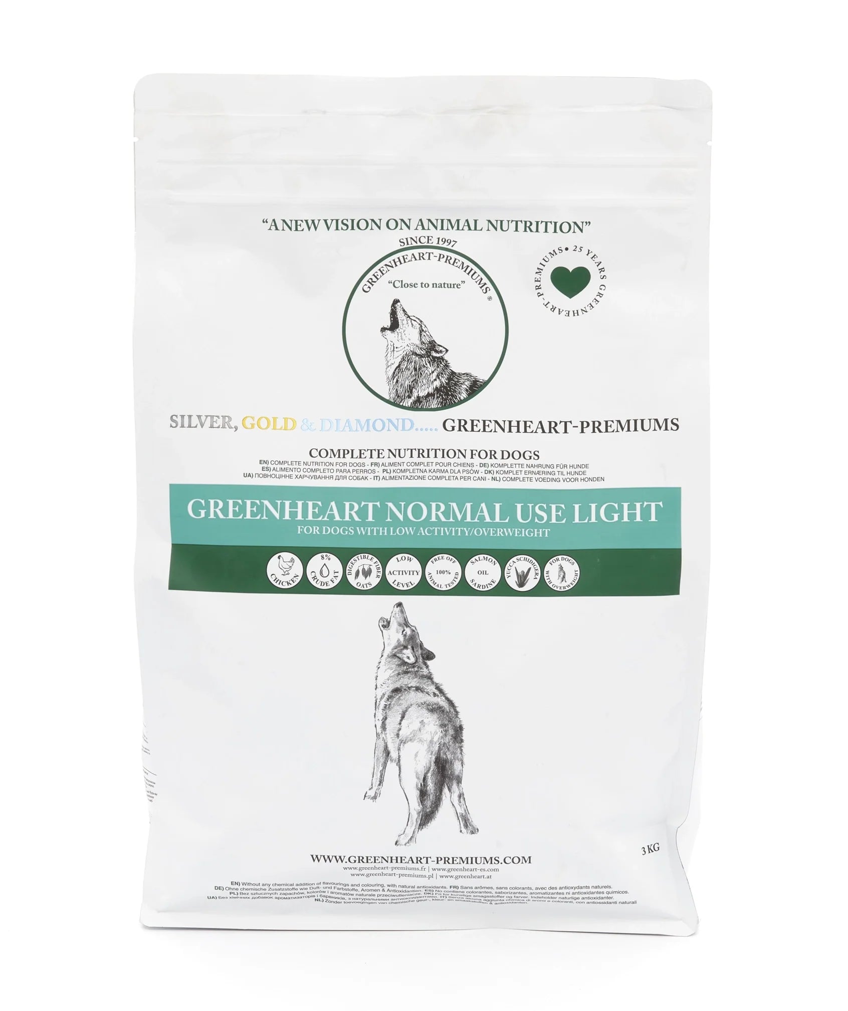 Hondenvoer Normal use Light