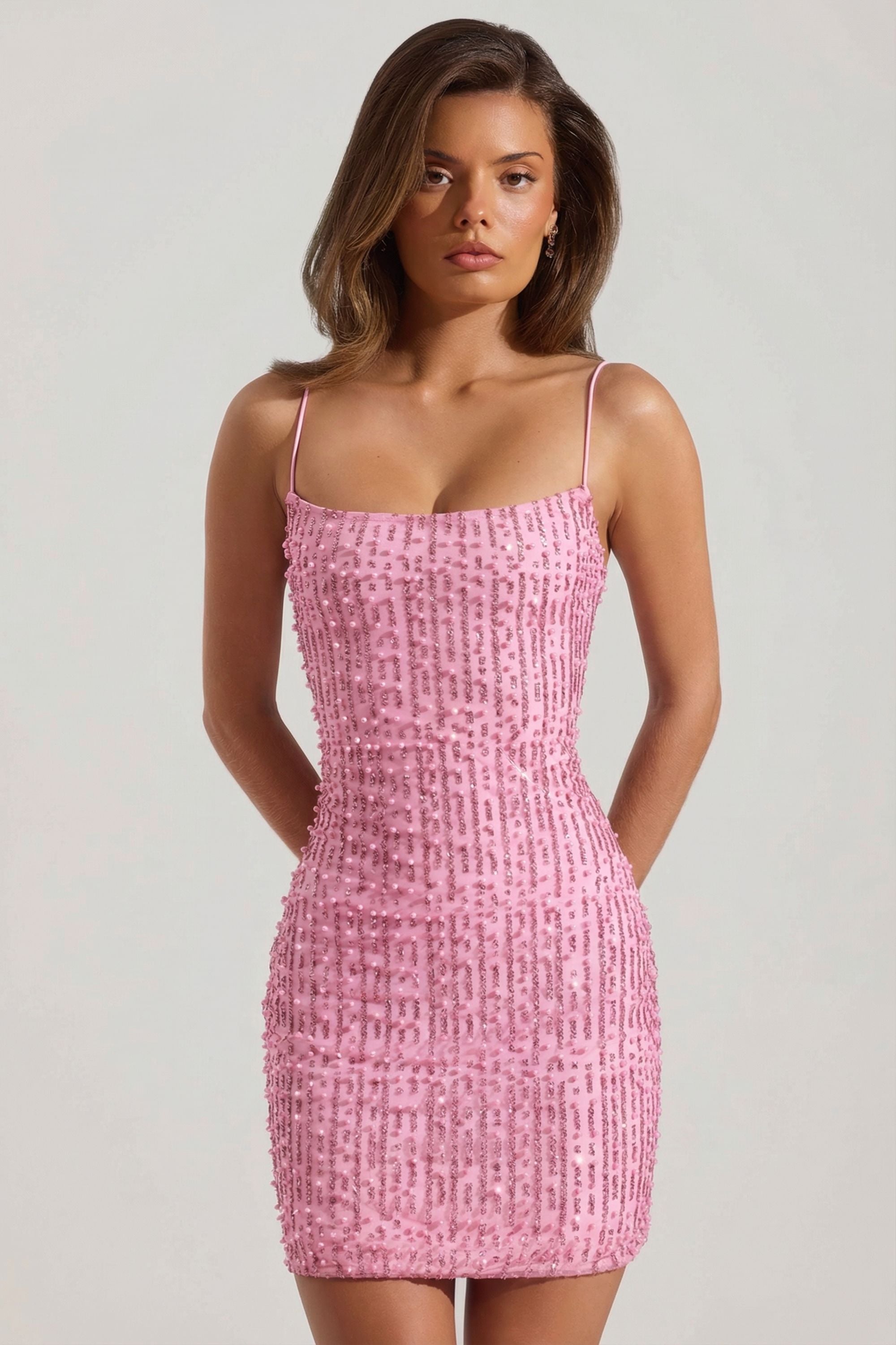 Oh Polly Pink Pearl Dress Stunning Tivoli Dress By Oh Polly Sparkle And Shine At Any