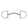 Myler 3 3/8" Medium Dee With Wide Ported Barrel Snaffle 5 1/2" English Dee W/O HooksMb 33wl - Hooves and Paws