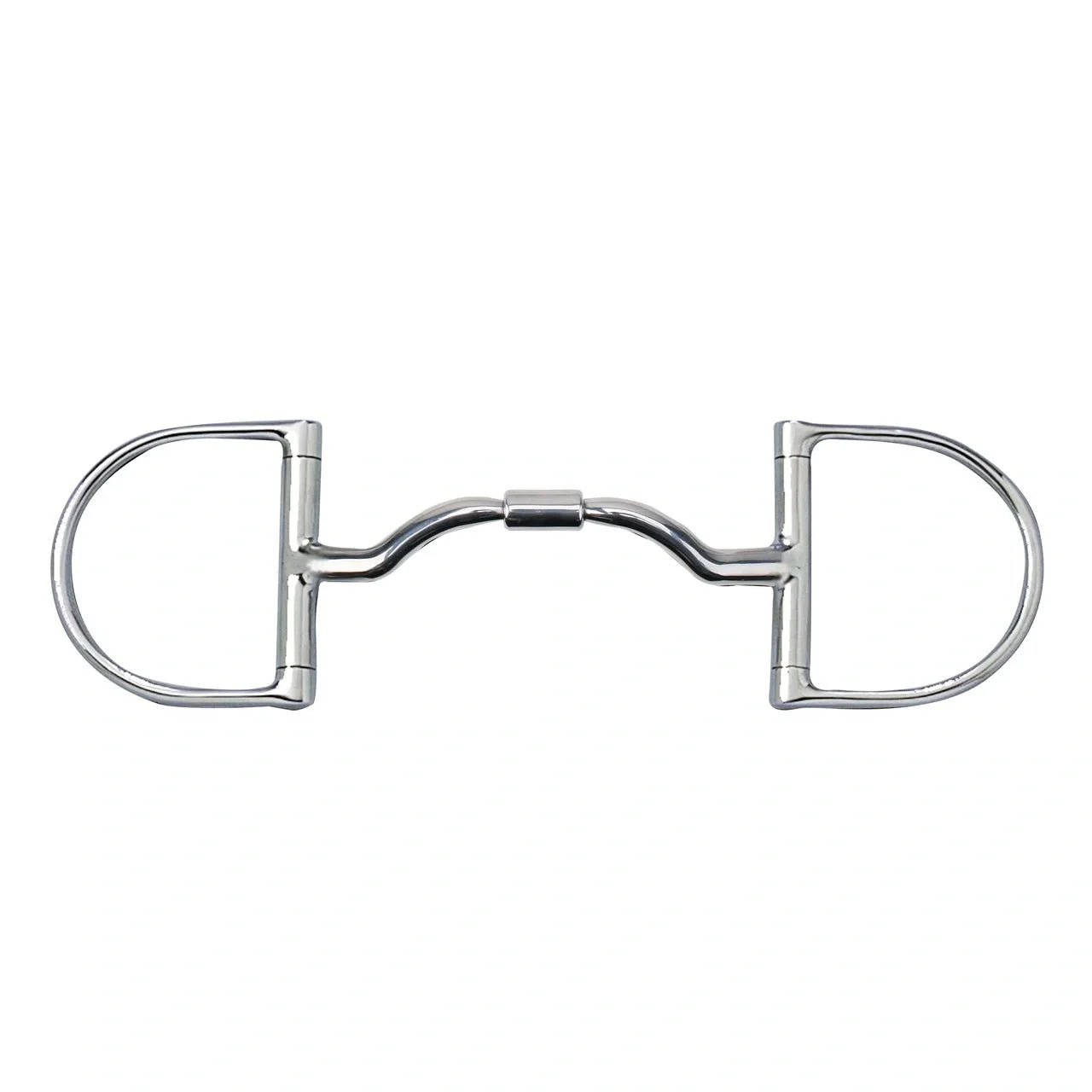 Myler 3 3/8" Medium Dee With Wide Ported Barrel Snaffle 5 1/2" English Dee W/O HooksMb 33wl - Hooves and Paws