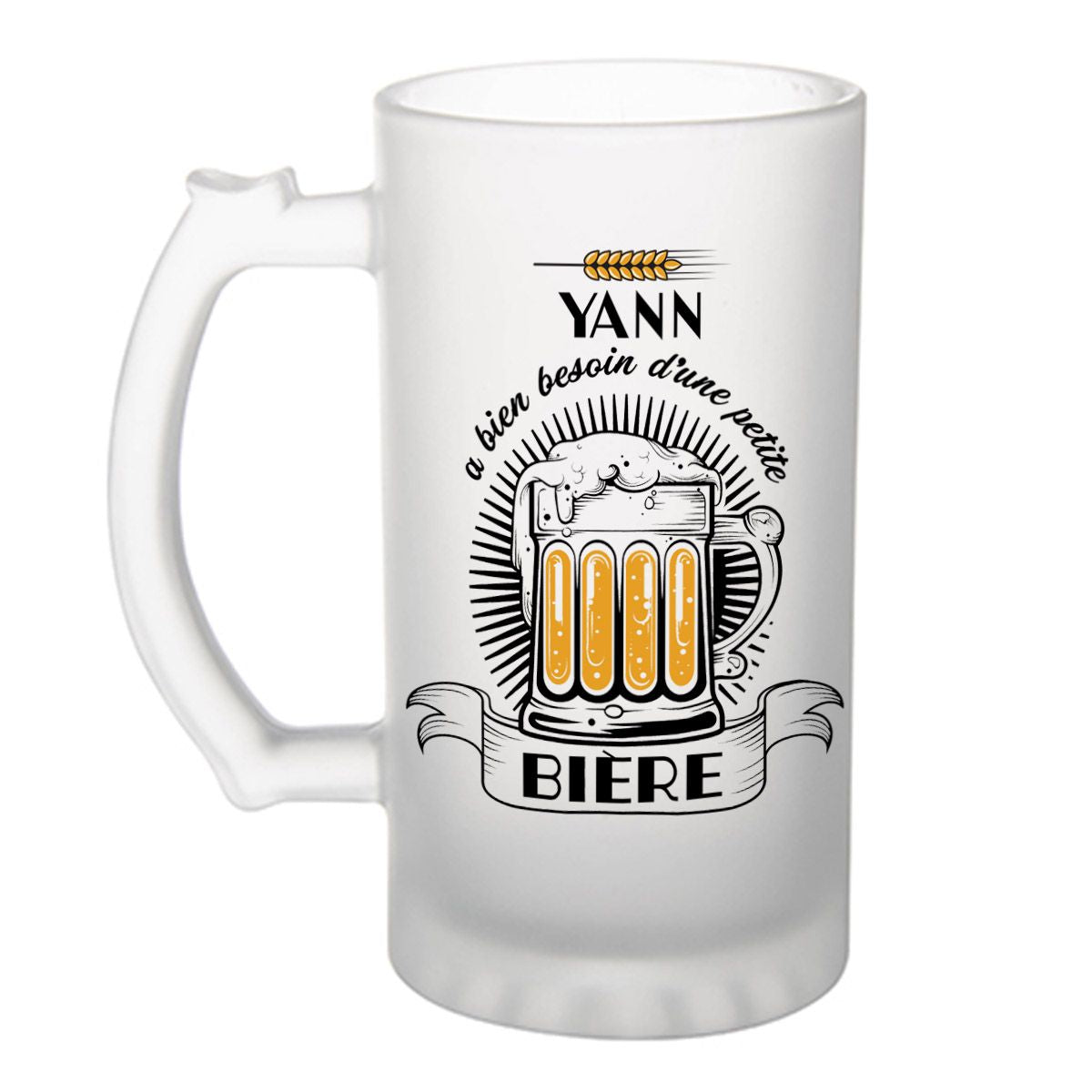 Chope de bière - Yann a besoin d'une bière - Planetee