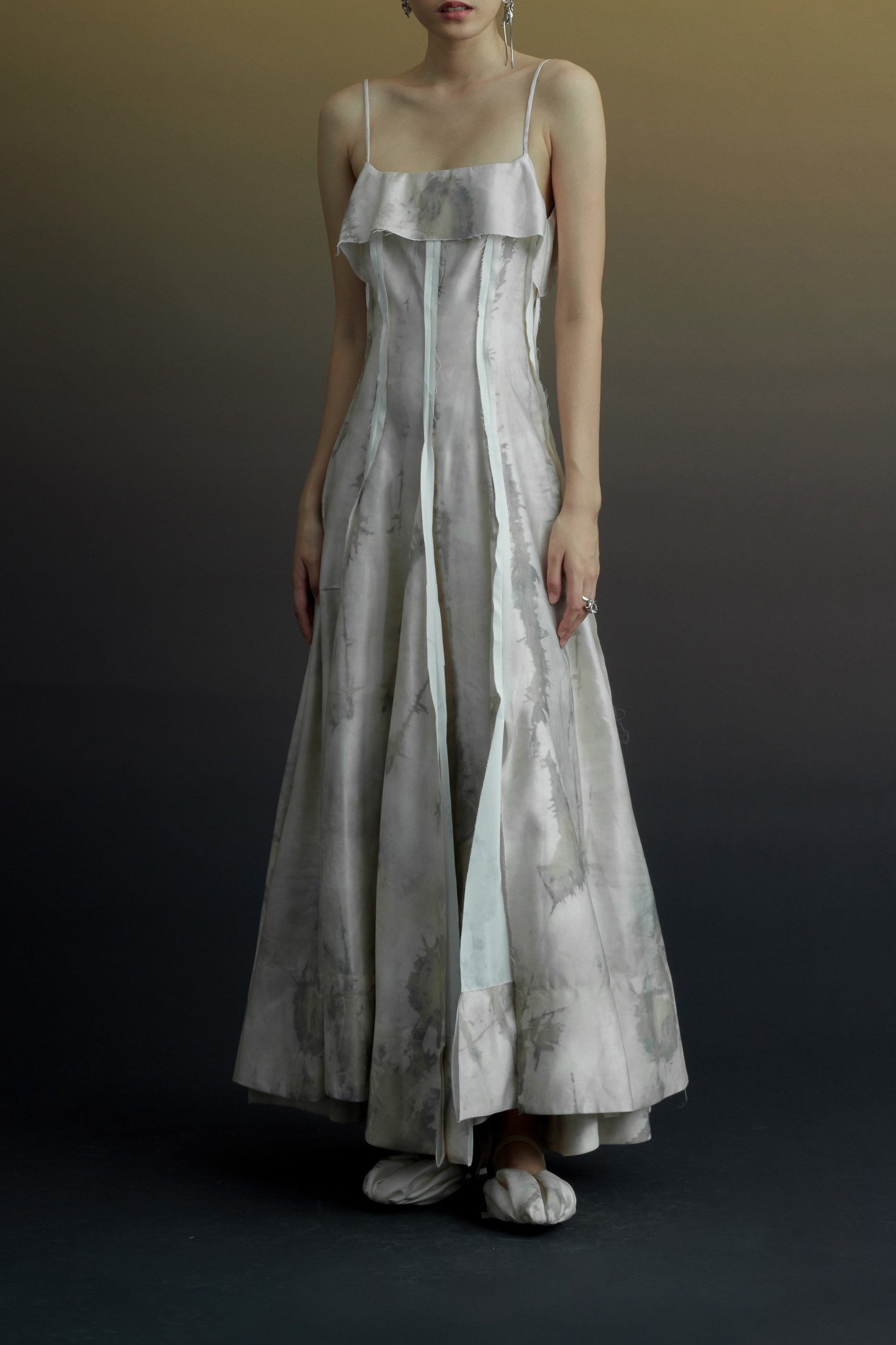 pengtai dyed satin sundress PT-PTS23C14-1-0 (PTS23C14)