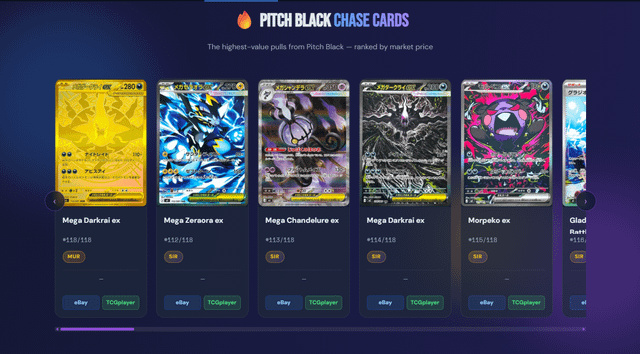 Pokémon TCG Pitch Black Card List – All Revealed Cards (Mega Evolution Set)  : r/PokeInvesting