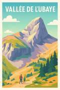 Affiche de Vallée de l'Ubaye - L'aventure au cœur des sommets alpins