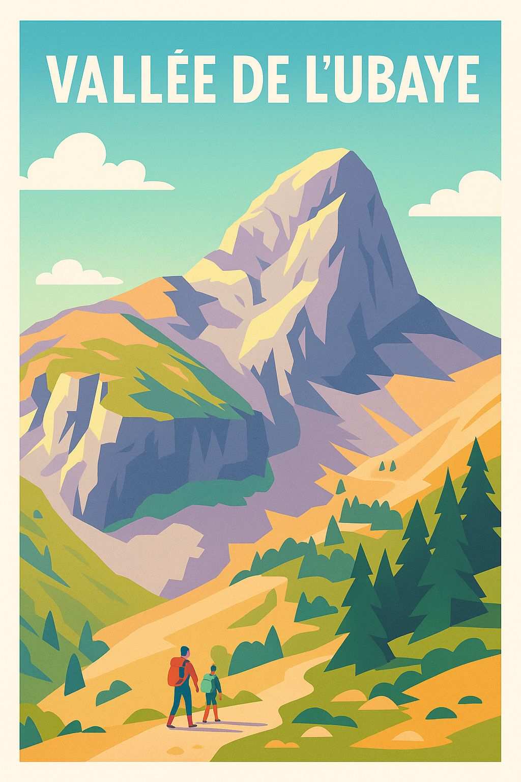 Affiche de Vallée de l'Ubaye - L'aventure au cœur des sommets alpins