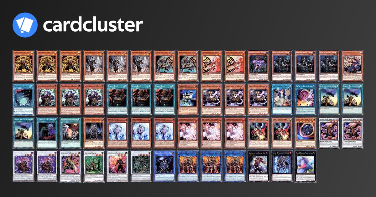Six samurai deck (January 2026) by Dragonmaster
