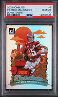 2025 Panini Donruss Downtown 8 Patrick Mahomes Ii PSA 10