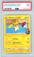 Pokemon Trading Card Game Futsal Promo Pikachu On The Ball #1 [PSA 9]
