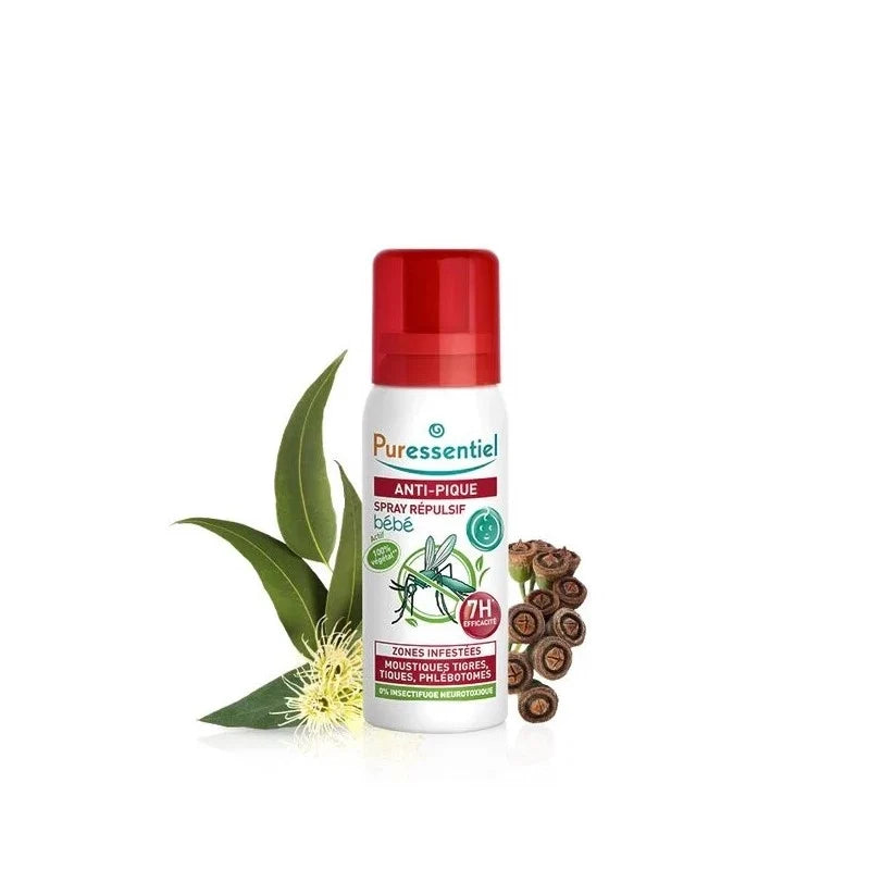 Puressentiel anti-Pique Spray Répulsif Bébé 60 ml