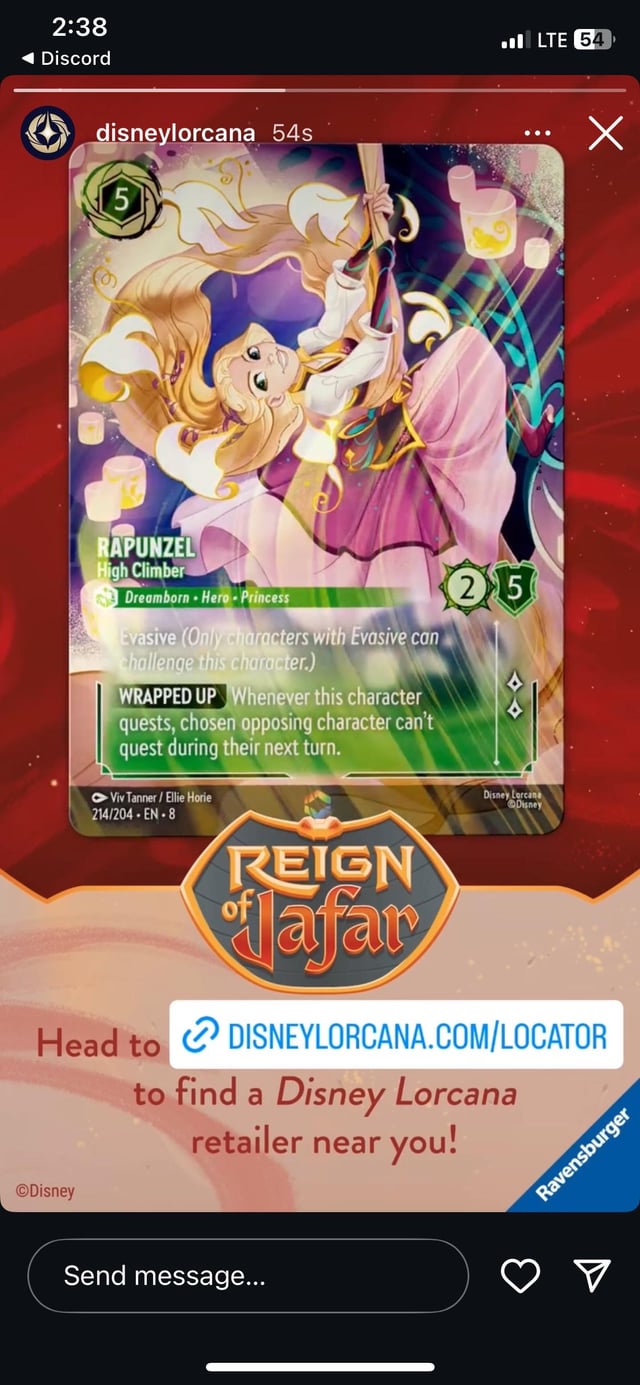 Rapunzel Enchanted! : r/Lorcana