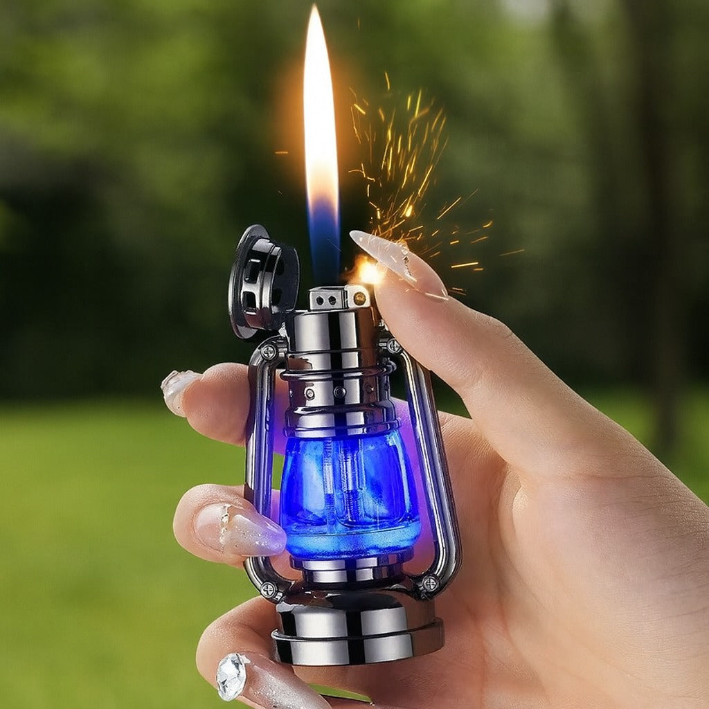 Mini Retro Flame Lantern Torch Lighter | Bowlift