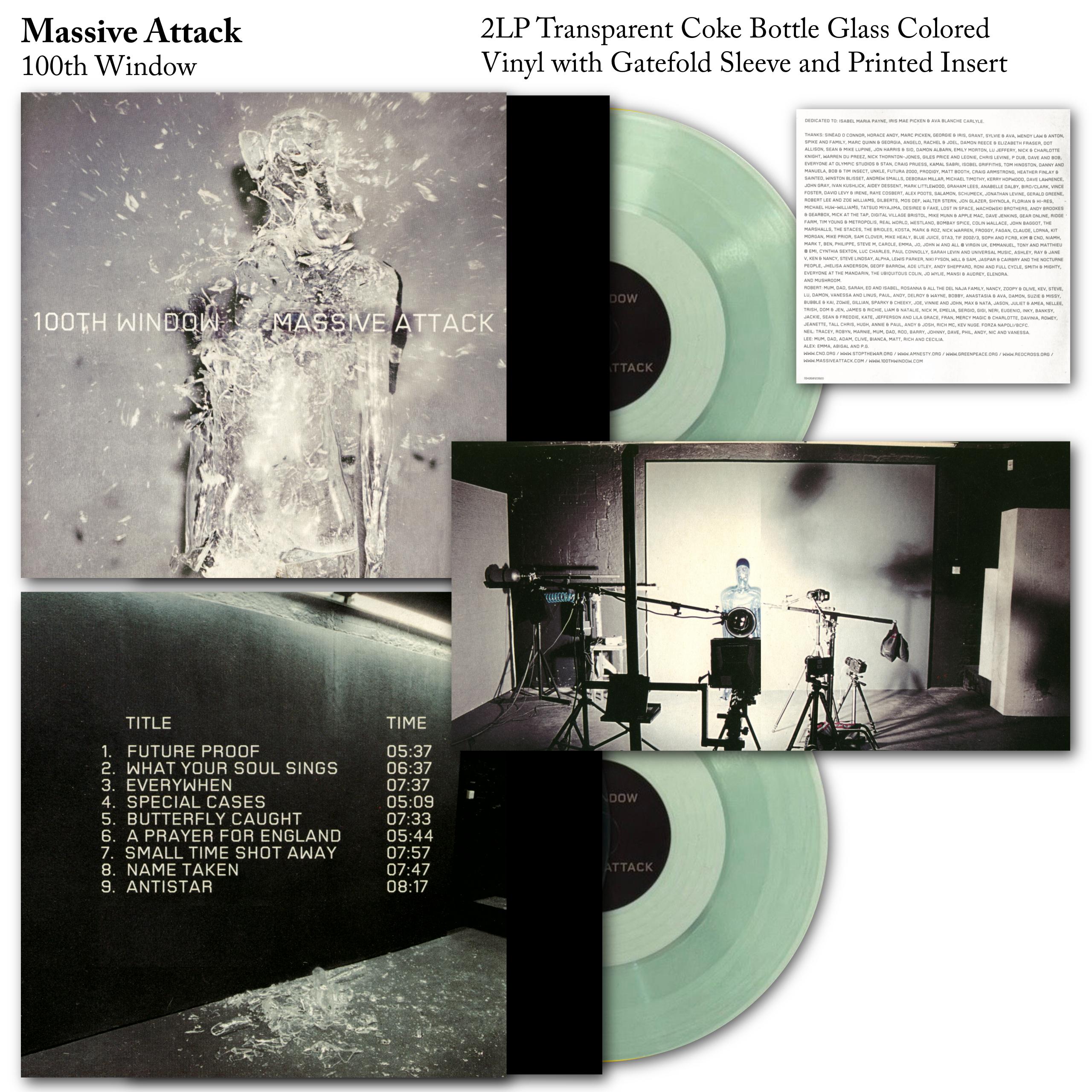Massive Attack - 100th Window Vinyl Record LP