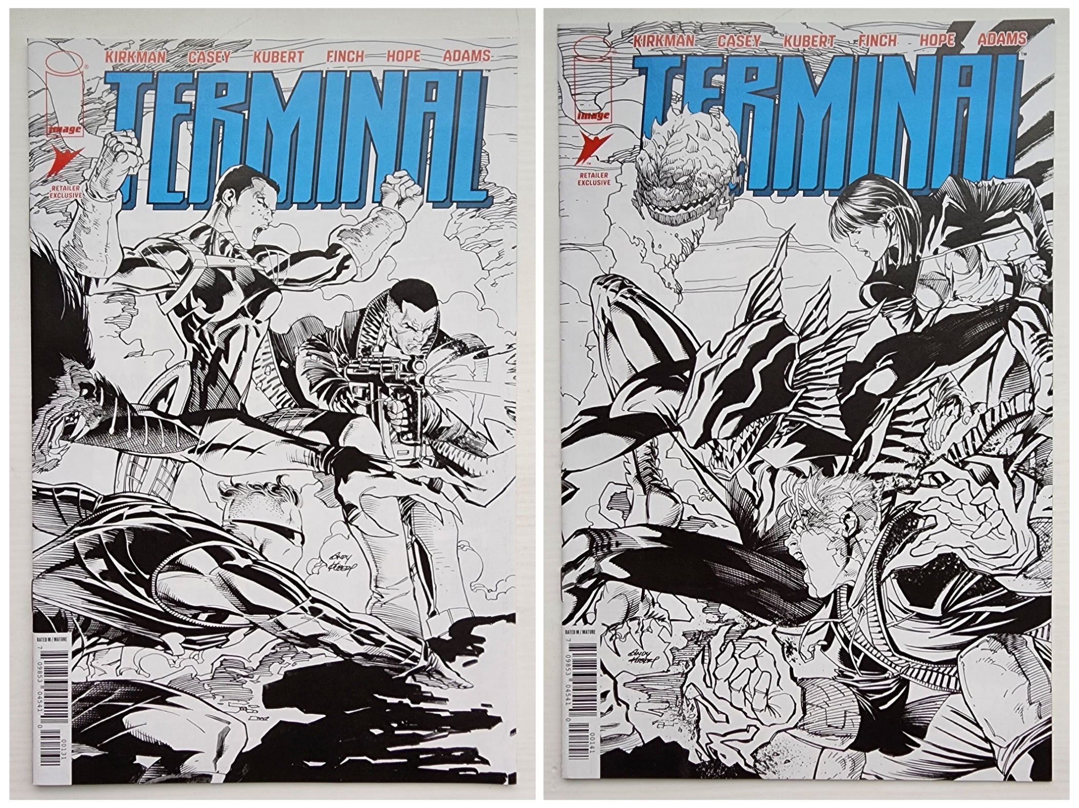 TERMINAL #1 COMICSPRO ASHCAN VARIANT SET 2026 IMAGE COMICS