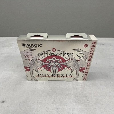 mtg all will be one collector booster box MTG Magic the Gathering Phyrexia: All will be One Collector Booster Omega Box
