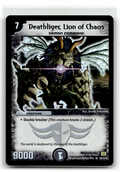 Duel Masters TCG - Deathliger, Lion of Chaos S5/S10 - Super Rare