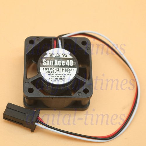 One For SANYO  109P0424H6D21 A90L-0001-0385#B Servo Amplifier Fan