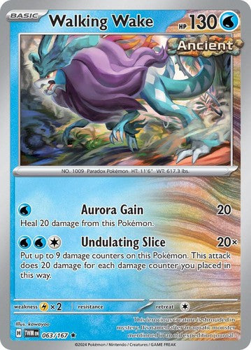 Pokemon TCG: Paradox Clash EX Tin (Walking Wake) - Factory Sealed