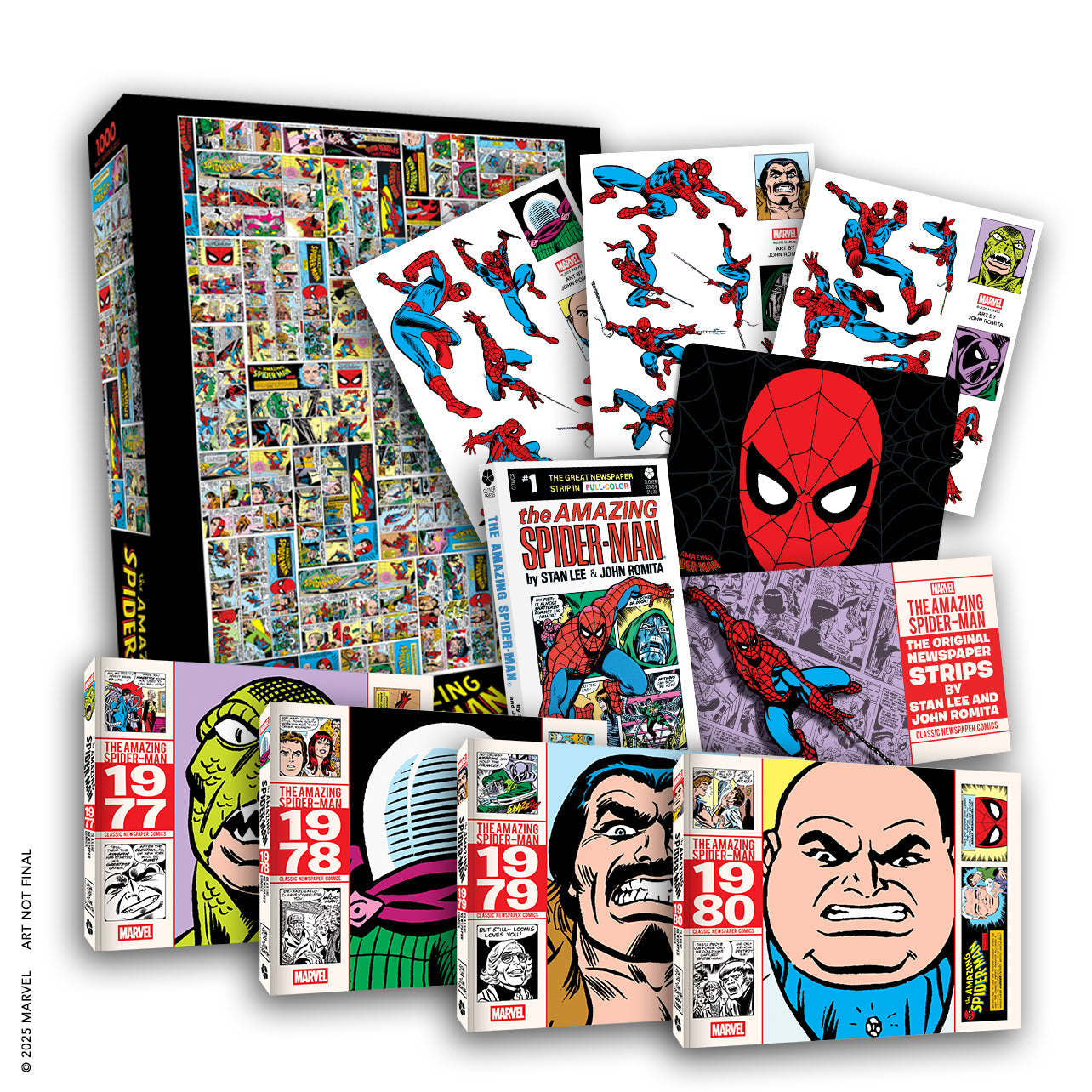 Amazing Spider-Man Classic Newspaper Comics Bundle 1977 - 1978 - 1979 - 1980 THE WORKS!