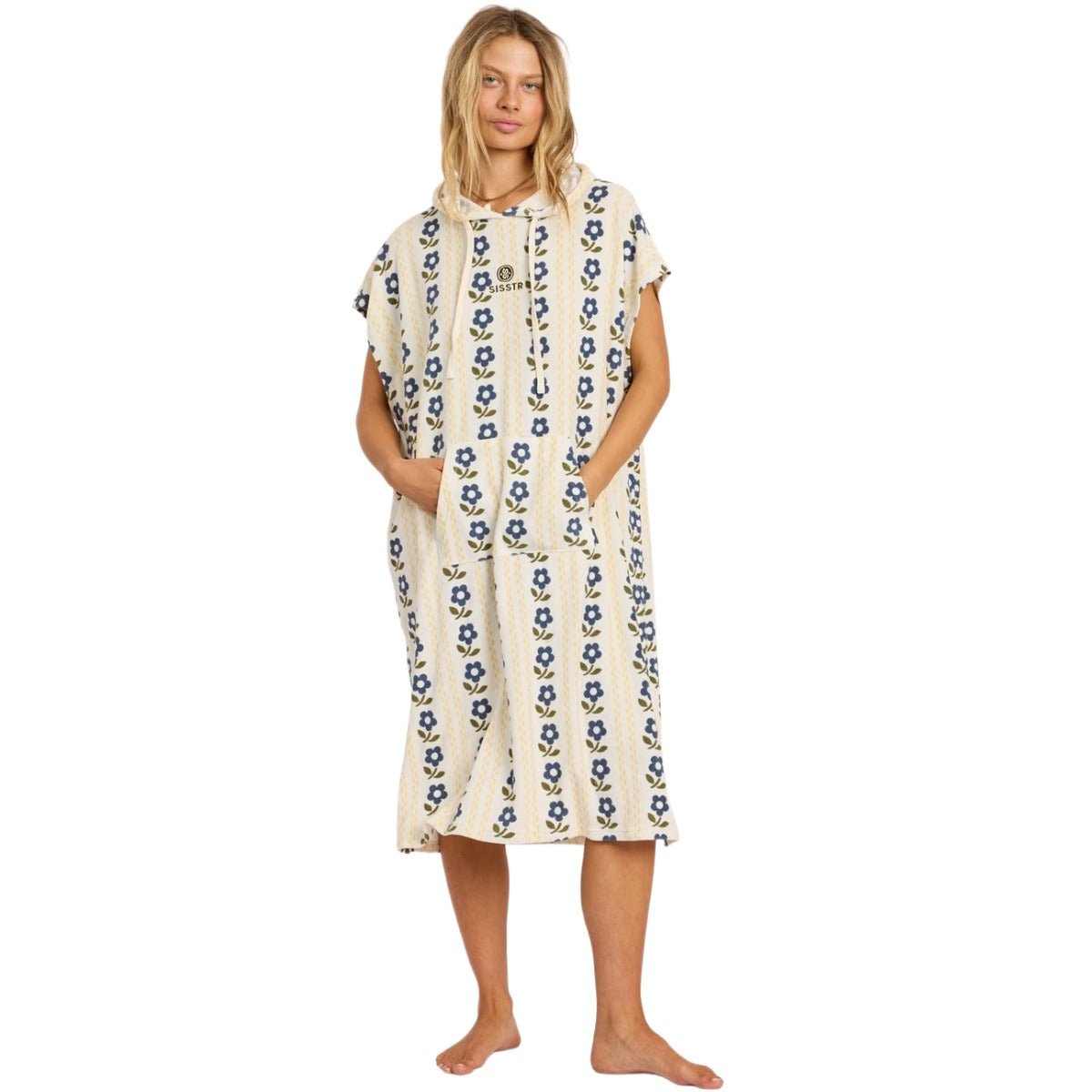 Sisstr Charlie Hooded Towel in Sea Salt - BoardCo