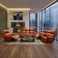 Stanford 3.2.1 5 Motion + Console Lounge Suite - Genuine Leather