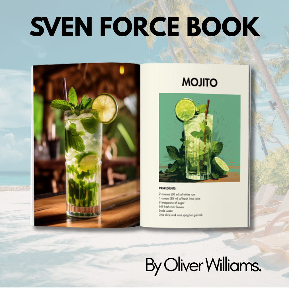 Sven Force Book - Cocktail Edition by Oliver Williams