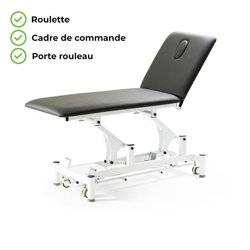 Table de massage hydraulique - 2 Plans