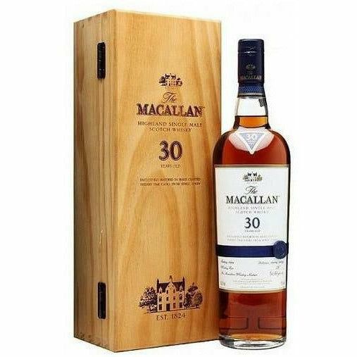 Macallan 30 Year Old Sherry Oak Single Malt Scotch